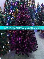 Wholesale LED handmade Fiber optic Christmas tree