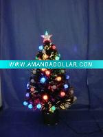 Wholesale LED handmade Fiber optic Christmas tree