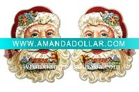 Wholesale paper art craft sticker christmas decoration