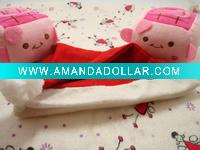 Wholesale lovely santa claus baby cap for the get togather party
