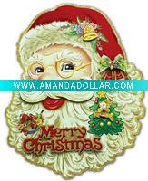 Wholesale 3D window sticker paper christmas decoration