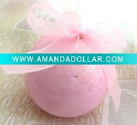 Wholesale christmas ball/ glitter christmas ball/promotional gift/christmas decration ornament