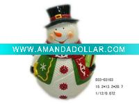 Ceramic cookie jar snowman cookie jar