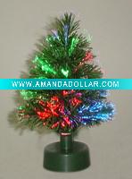LED handmade Fiber optic Christmas tree