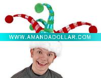 Wholesale striped santa hat(BSH-0459)