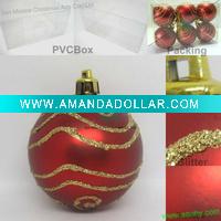 Wholesale 2011 Christmas plastic ball