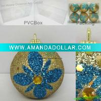 Wholesale Christmas Polyfoam painting Ball