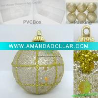 Wholesale Christmas Polyfoam painting Ball