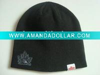 Wholesale Plain Dyed Knitted Beanie Hat promotional