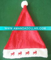 Wholesale LED light Christmas hat,christmas hat design, Santa hat,xmas hat, christmas cap