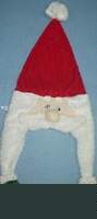 XMAS PLUSH HAT W/SANTA