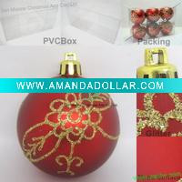 Christmas plastic ball