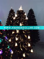 Wholesale LED handmade Fiber optic Christmas tree