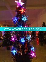 LED handmade Fiber optic Christmas tree