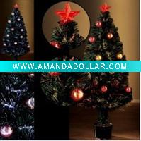 LED handmade Fiber optic Christmas tree