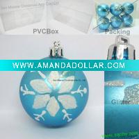 Christmas plastic ball