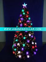 Wholesale LED handmade Fiber optic Christmas tree