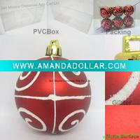 Christmas plastic ball