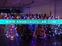 Wholesale LED handmade Fiber optic Christmas tree