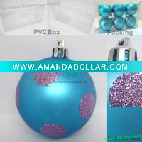 Christmas plastic ball