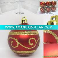 Christmas plastic ball
