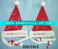 XMAS VELVET HAT 05HT010