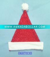 XMAS VELVET HAT 06HT030