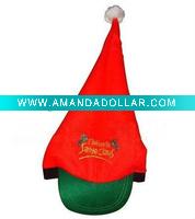 Wholesale Santa Claus hat, christmas man hat, fashion xmas ornament hat, art craft gifts hat decoration