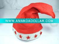 Wholesale Christmas hat with lights (HL-023)