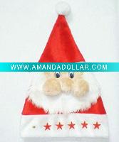 Wholesale Santa Claus hat, christmas man hat, fashion xmas ornament hat, art craft gifts hat decoration