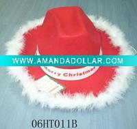 Wholesale XMAS VELVET HAT 06HT011B(MERRYCHRISTMAS)