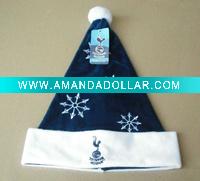 Wholesale felt Santa Claus hat, christmas man hat, embroidery snow hat, Christmas gift hat, Christmas hat items