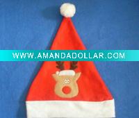 Wholesale felt Santa Claus hat, christmas man hat, deer hat, Christmas gift hat, Christmas hat items