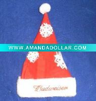 Wholesale felt Santa Claus hat, christmas man hat, embroidery snow hat, Christmas gift hat, Christmas hat items