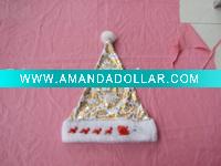 Wholesale Christmas hat with lights (HL-014)