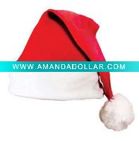 fleece santa hat