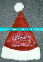 fleece santa hat