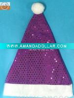 fleece santa hat