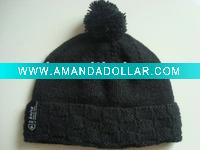 Wholesale pom-pom Knitted Beanie hat
