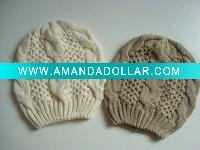 Wholesale Jacquard Knitted Beanie Hat