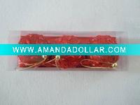 Wholesale red christmas tree ball hanging