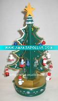 Wholesale Christmas tree with music box