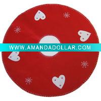 Wholesale Red Christmas Tree Skirt