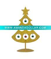 Wholesale Christmas Metal Tree Decoration with bell