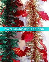 Wholesale PVC christmas tinsel garland