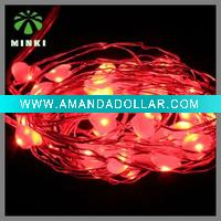 Wholesale red heart shape led string light for tree
