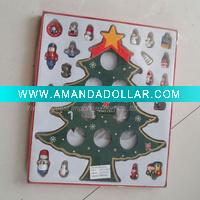 Wholesale Supermarket Best-Selling Wood Christmas Tree gift - 3D - Christmas decoration
