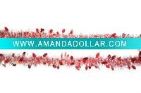 Colourful christmas garland