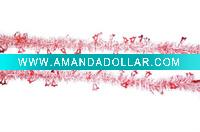 Colourful christmas garland