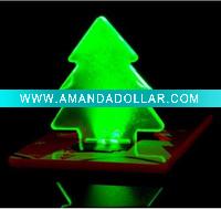 Wholesale Mini Folding Christmas Tree Led Pocket Light